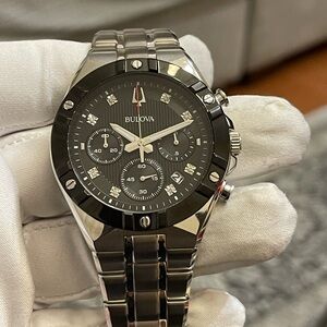 Bulova Men's 98D170 Bulova Chronograph Stainless Steel Watch